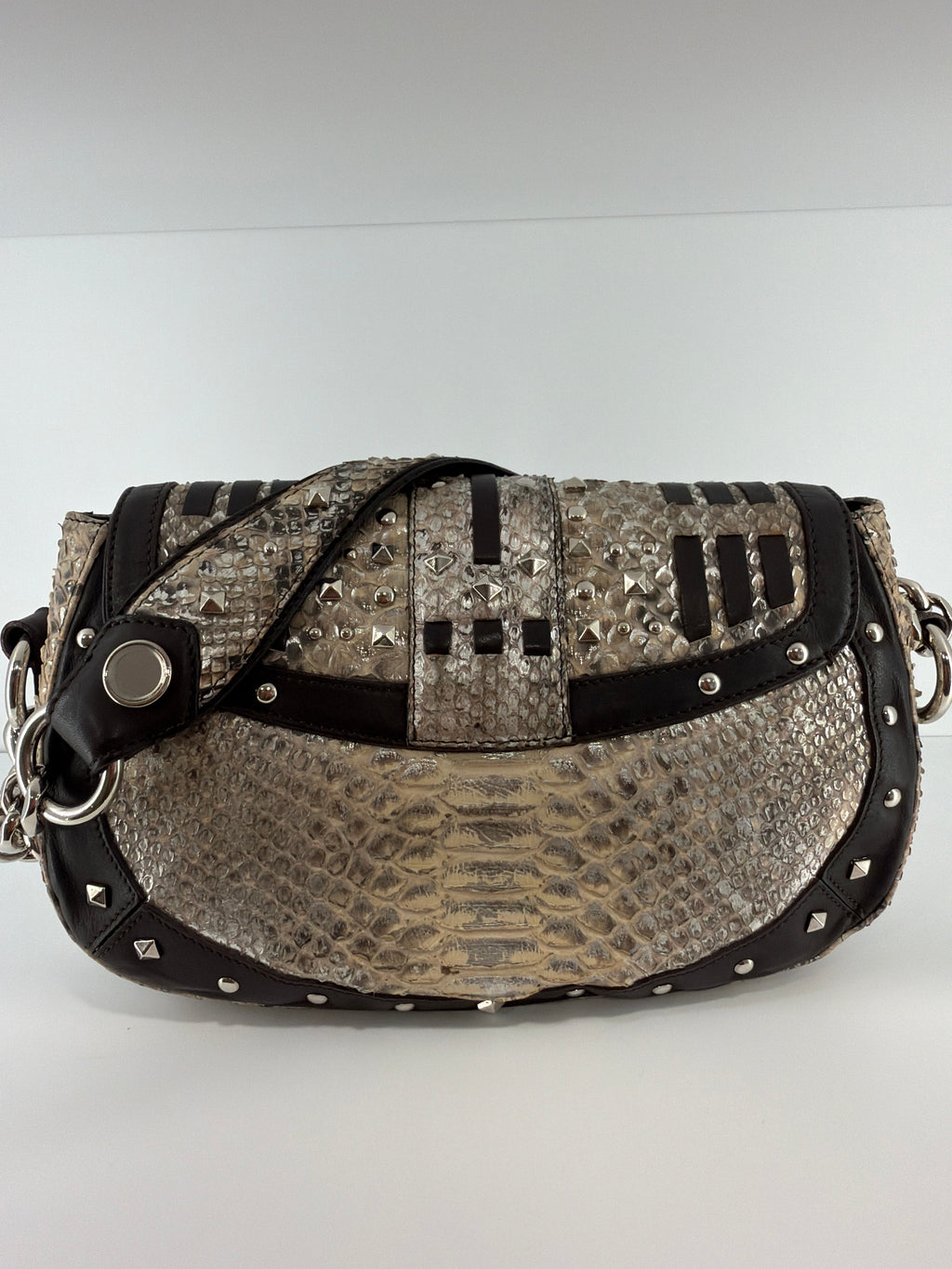 Etro in pitone sfilata 2004